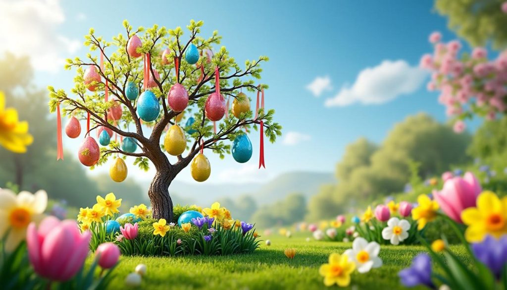 entdecken sie, wie sie einen eierbaum als dekoratives element in ihrem garten nutzen können, um eine einzigartige und festliche atmosphäre zu schaffen.